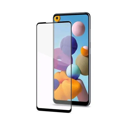 Celly Samsung Galaxy A21/A21S Full Glass Black