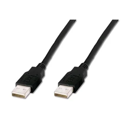 Digitus Cavo USB-A 2.0 Maschio/Maschio 1 m Nero