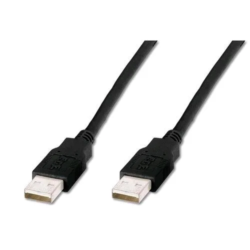 Digitus Cavo USB-A 2.0 Maschio/Maschio 1 m Nero