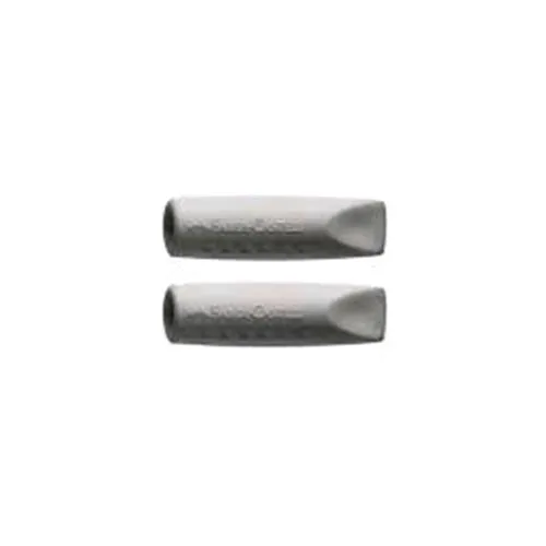 Faber Castell Gomma Salva Punta Grigio Conf 2 Pz.