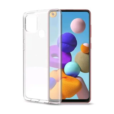 Celly Samsung Galaxy A21S Cover in Tpu Anti Shock Trasparente