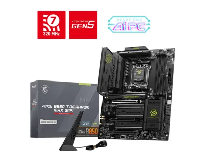 MB MSI MAG B850 TOMAHAWK MAX WIFI AM5 4D5 3PCIE 5M2 4SATA 1HD