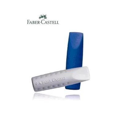 Faber Castell Gomma Salvapunta GRIP2001187001 Vinac/Blu 2 Pz.