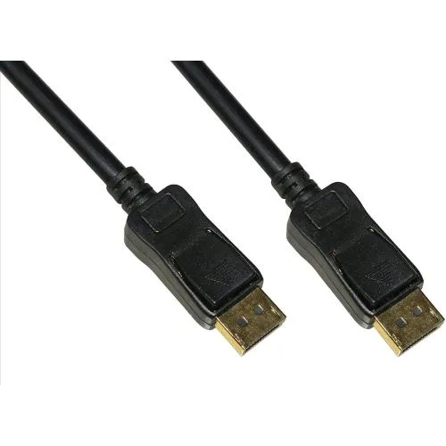 Digitus Cavo Video Displayport 1.4 Ultra HD 8K Contatti Dorati Maschio/Maschio 5 m Nero