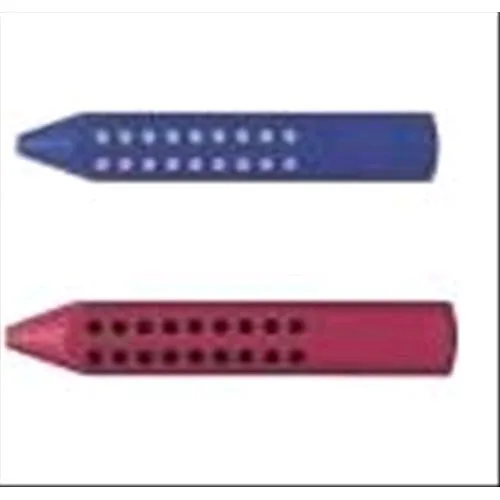 Faber Castell Grip 2001 187101A Forma di Matita Vinaccia/Blu Conf. 10 Pz.