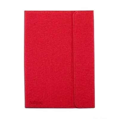 Nilox NXFB002 Custodia Universale a Fondina per Tablet 9.7" a 10.5" con Chiusura Magnetica Rossa