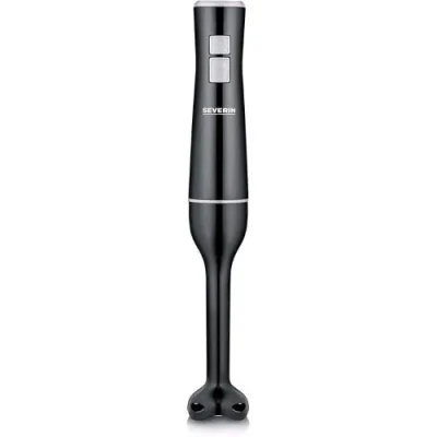 Severin SM 3770 Frullatore Ad Immersione 170 W per Purea e Sminuzzamento Funzione Turbo Grigio/Nero