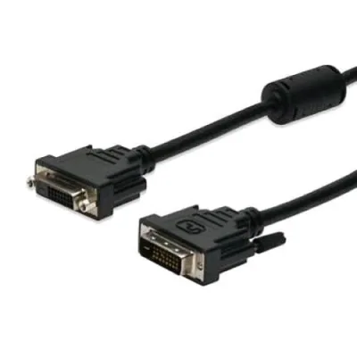 Digitus Cavo Video Prolunga DVI-D Dual Link Maschio/Femmina 2 m Nero
