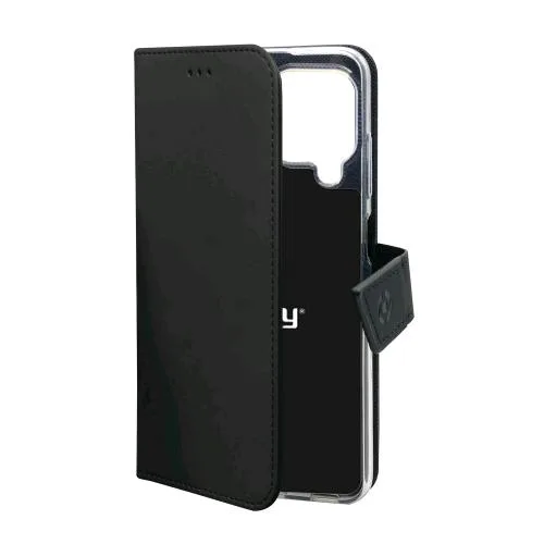 Celly Samsung Galaxy A22 4G Wally Case Custodia a Portafoglio Nero