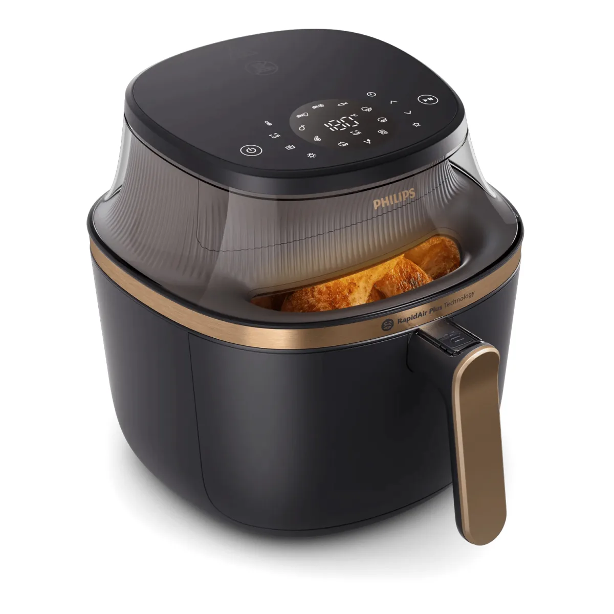 FRIGGITRICE AD ARIA MULTICOOKER L 4.2 LITRI CON FINESTRA E PROGRAMMI