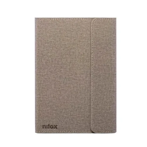 Nilox NXFB005 Custodia Universale a Fondina per Tablet 9.7" a 10.52 Com Chiusura Magnetica Grigia