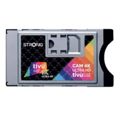 Strong Kit Cam Tivusat 4K Ultra HD + Scheda Tivusat
