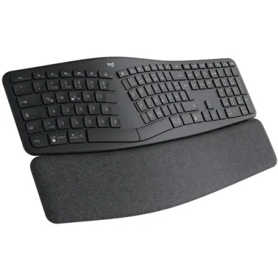 Logitech Ergo K860 Tastiera Ergonomica Wireless Layout ITA Black