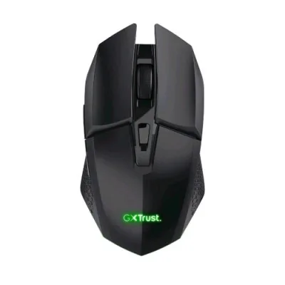 Trust GXT110 Felox Mouse Gaming Wireless Ricaricabile 80 Ore di Autonomia 800-4800 DPI Illuminazione LED 6 Pulsanti RGB Nero