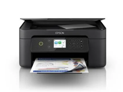 Epson Expression Home XP-4200 Stampante Multifunzione A4 Getto D'inchiostro Stampa Fronte Retro Scansione Copia Display LCD 6.1cm Wi-Fi Stampa da Mobile e su Cloud Airprint Black