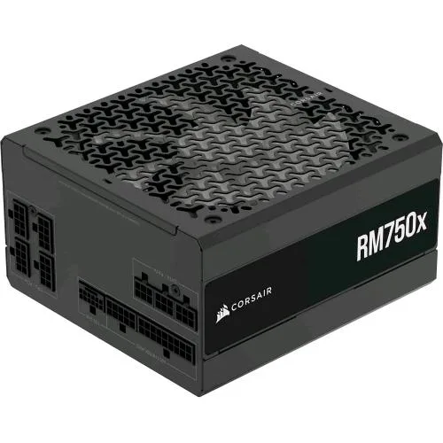 Corsair RM750X Alimentatore 750 W ATX 3.1 80 Plus Gold Cybenetics Gold Certificato Completamente Modulare a Basso Rumore Nero