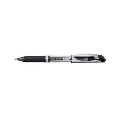 Pentel Energel XM Penna Roller a Scatto Inchiostro Gel Nero Punta Conica 0.70 mm Conf 12 Pz.