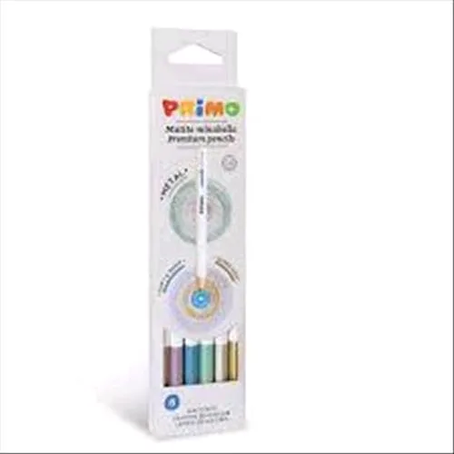 Primo Minabella Pastello Metallzzato Esagonale Colori Assortiti Conf 6 Pz.