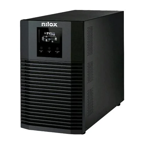 Nilox NXGCOLED456X9V2 UPS On Line Pro LED 4500VA 3.150W 4XPRESE con Tecnologia a Doppia Conversione Protegge Server Workstation Reti LAN e Computer da Blackout con Tecnologia Online Nero