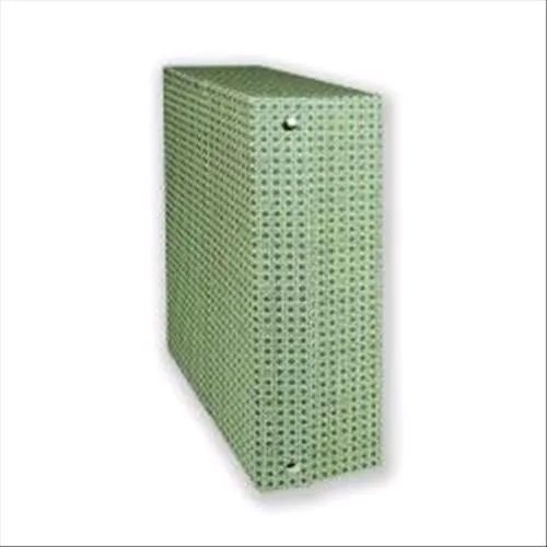 Brefiocart Archivio Scatola in Legno con 2 Bottoni MM 120X380X270 Col. Verde