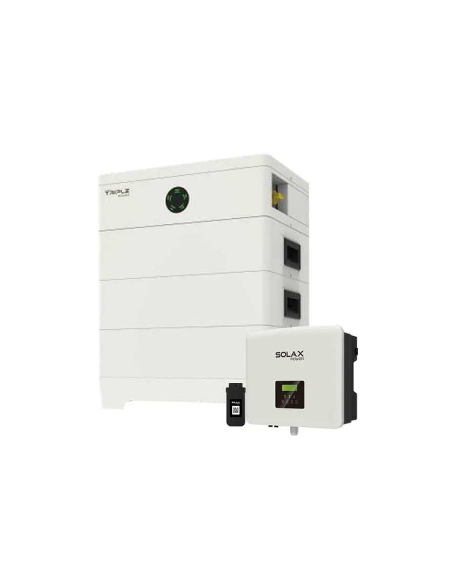 Sistema di accumulo monofase inverter 6kW batteria al litio 10.8KWh TP-HS36 Solax Power