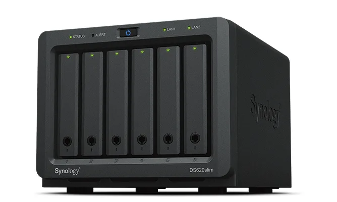 NAS SYNOLOGY DS620SLIM 6BAY 2,5 SA TA/SSD CELERON
