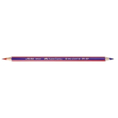 Faber Castell Janus 116000 Matita Bicolore Rossa/Blu Conf 12 Pz.