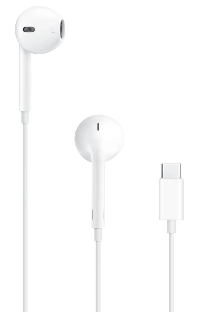 AURICOLARI EARPODS APPLE CON TELECO MANDO E MICROFONO USB-C
