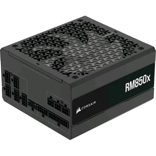 Corsair RM850X Alimentatore 850 W ATX 3.1 80 Plus Gold Cybenetics Gold Certificato Completamente Modulare a Basso Rumore Nero