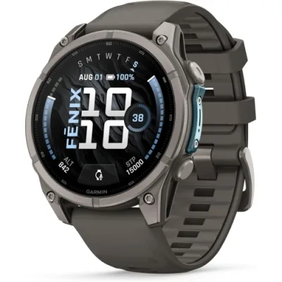 Garmin Fenix 9 Smartwatch 47MM1.4" Amoled 454 x 454 Pixel Touch Screen Titanio Wi-Fi GPS Satellitare