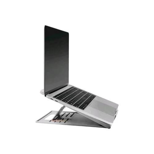 Kensington Easy Riser Go Laptop Cooling Stand Base Supporto per Notebook da 14" Regolabile in 8 Posizioni in Metallo