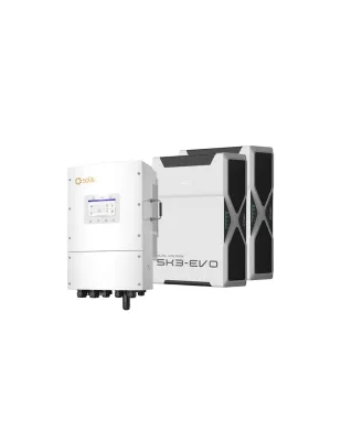 Sistema di accumulo trifase inverter 15kW Solis LV batteria al litio 10.44kWh Weco EVO 5k3