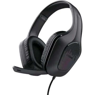 Trust GXT415 Zirox Cuffie Gaming Over-Ear con Microfono Driver 50mm Jack 3.5mm Cavo 2 m Nero