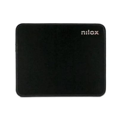 Nilox NXMP001 Mouse Pad con Base Antiscivolo Black