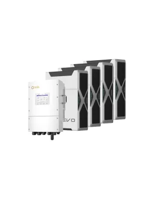 Sistema di accumulo trifase inverter 15kW Solis LV batteria al litio 20.88kWh Weco EVO 5k3