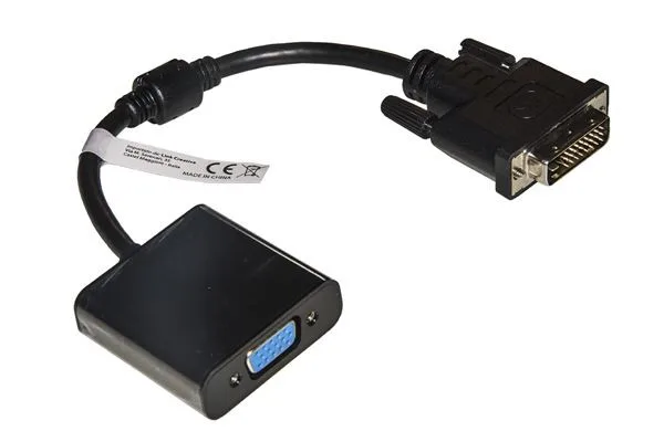 Nilox Adattatore Video DVI-D 24+1 Maschio / VGA 15 Poli Femmina
