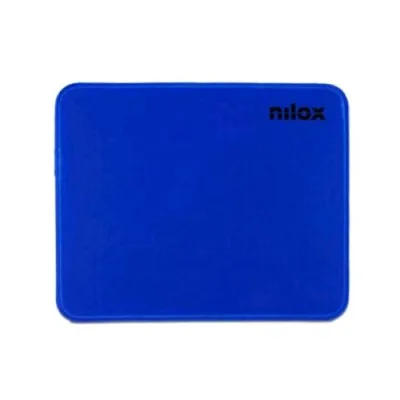 Nilox NXMP002 Mouse Pad con Base Antiscivolo Blue