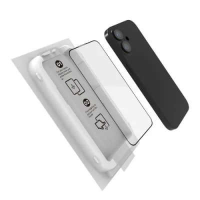 Celly Apple iPHONE 17 Glass Kit Vetro Protettivo 9H Spessore Solo 0.3mm con Applicatore Autoallineante