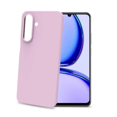 Celly Samsung Galaxy A26 Cover in Morbido Tpu Finitura Soft Touch Rivestimento Interno in Microfibra Anti-Graffio Rosa