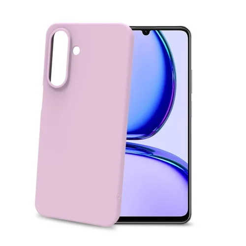 Celly Samsung Galaxy A26 Cover in Morbido Tpu Finitura Soft Touch Rivestimento Interno in Microfibra Anti-Graffio Rosa
