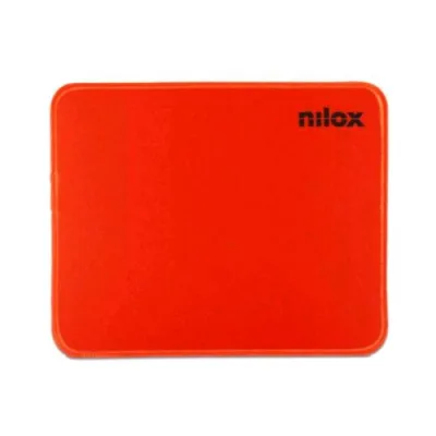 Nilox NXMP003 Mouse Pad con Base Antiscivolo Red