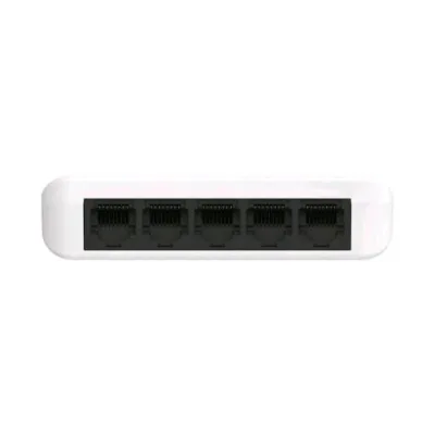 Strong SW5000P Switch di Rete 5 Porte Gigabit (10/100/1000) Desktop Bianco