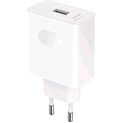 Honor Super Charge Power Adapter Caricabatterie da Rete 65 W USB-A Bianco