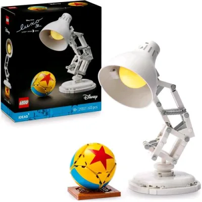 LEGO Ideas Disney Pixar Luxo JR Set Lampada da Costruire