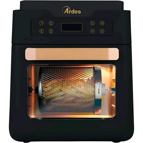 Ardes Eldorada XXL Friggitrice Ad Aria + Fornetto Elettrico 12 l Air Fryer per Friggere e Cuocere Senza Olio Programmi Automatici Max Temperatura 200 Gradi