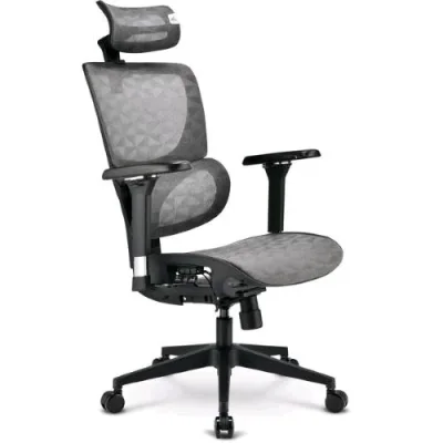 Sharkoon Officepal C40M Sedia da Ufficio Ergonomica in Rete Mesh
