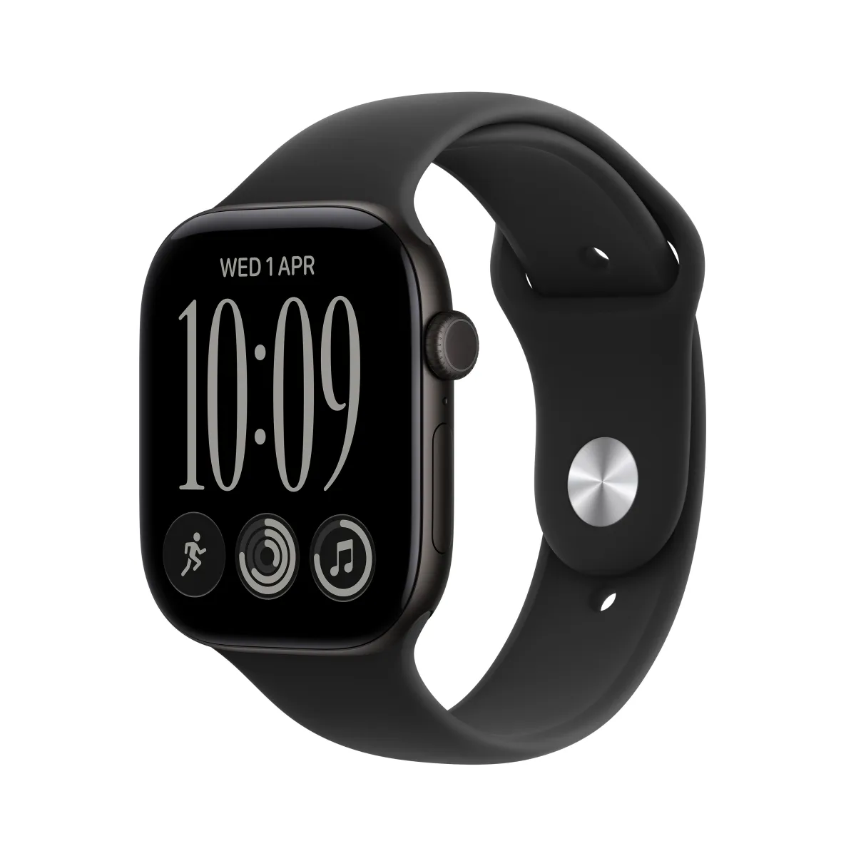 WATCH 12 46MM ALLUM. BLACK GPS CINTURINO SPORT BLACK M/L