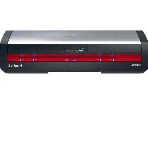 GBC 480 HS Home Office A3 Plastificatrice a Caldo Pronta in 2 Minuti Spegnimento Automatico Nero