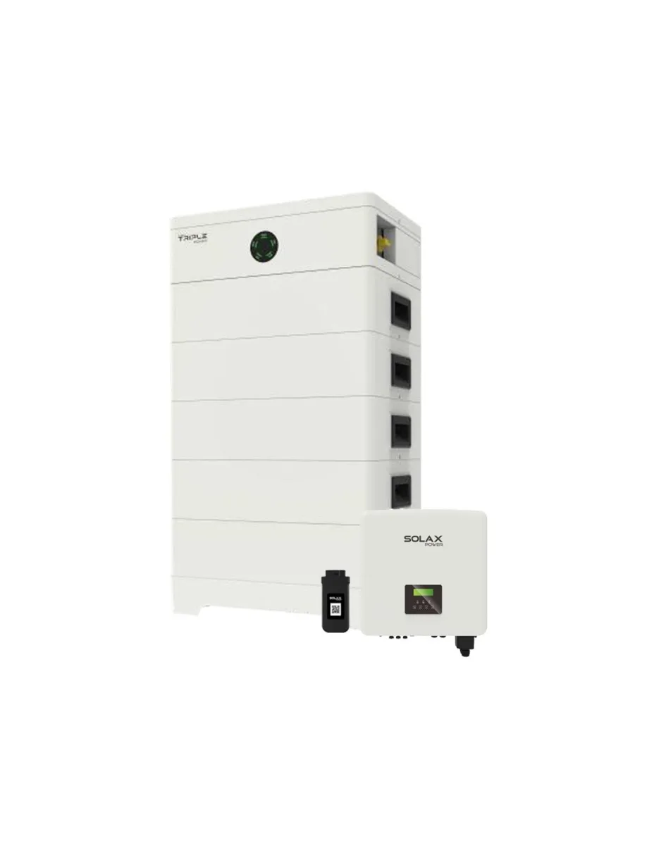 Sistema di accumulo trifase inverter 10kW batteria al litio 18KWh TP-HS36 Solax Power