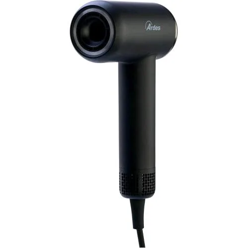 Ardes Hair Pro ARPHON04 Phon Ionico Ad Alta Velocita' 1.800 W Motore Brushless Diffusore e Concentratore Aria Magnetici, con Custodia da Viaggio e Gancio Nero